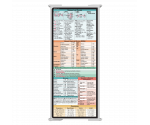 WhiteCoat Clipboard® Trifold - White Physical Therapy Edition